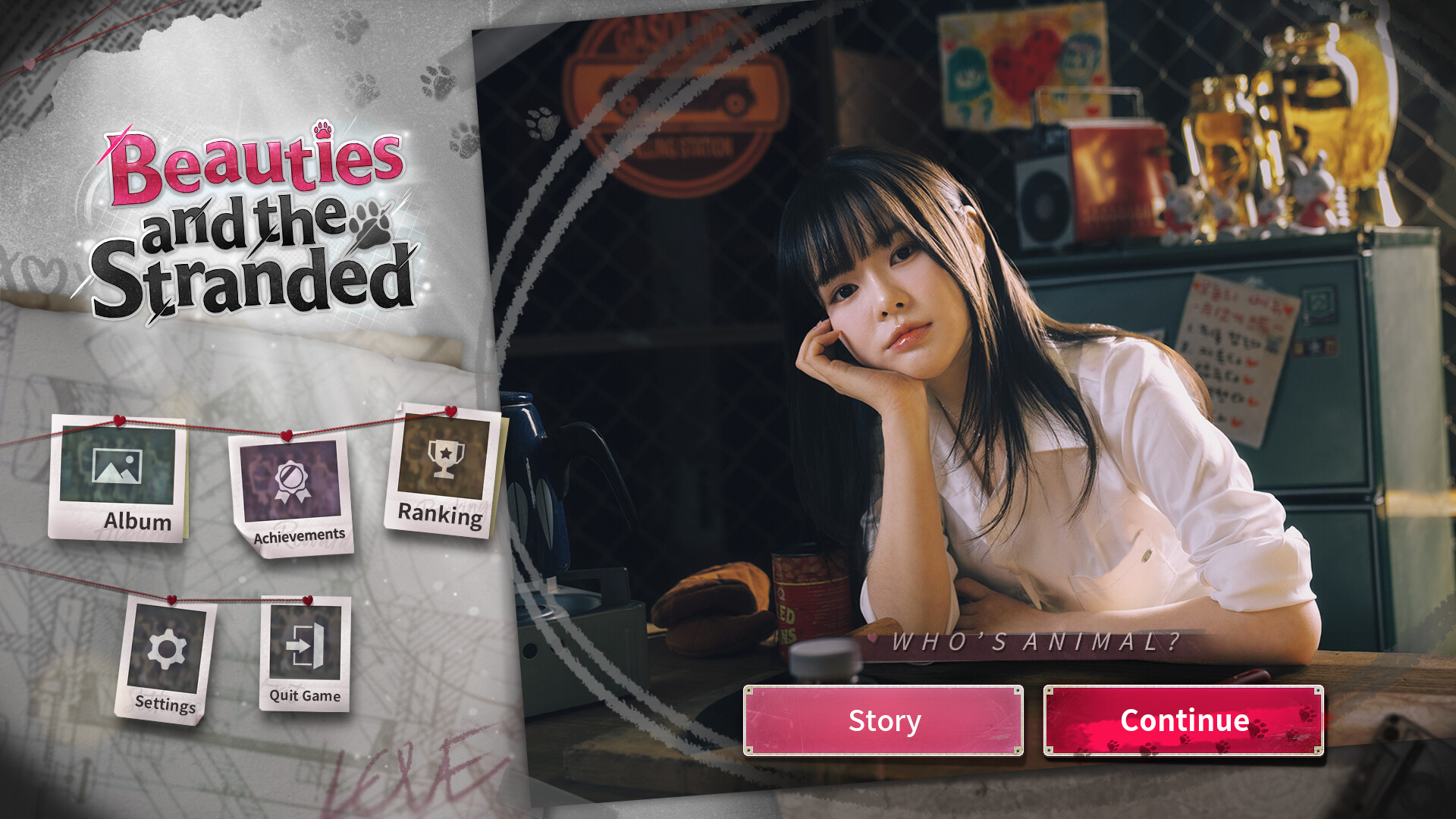 Beauties and the Stranded FMV screenshot